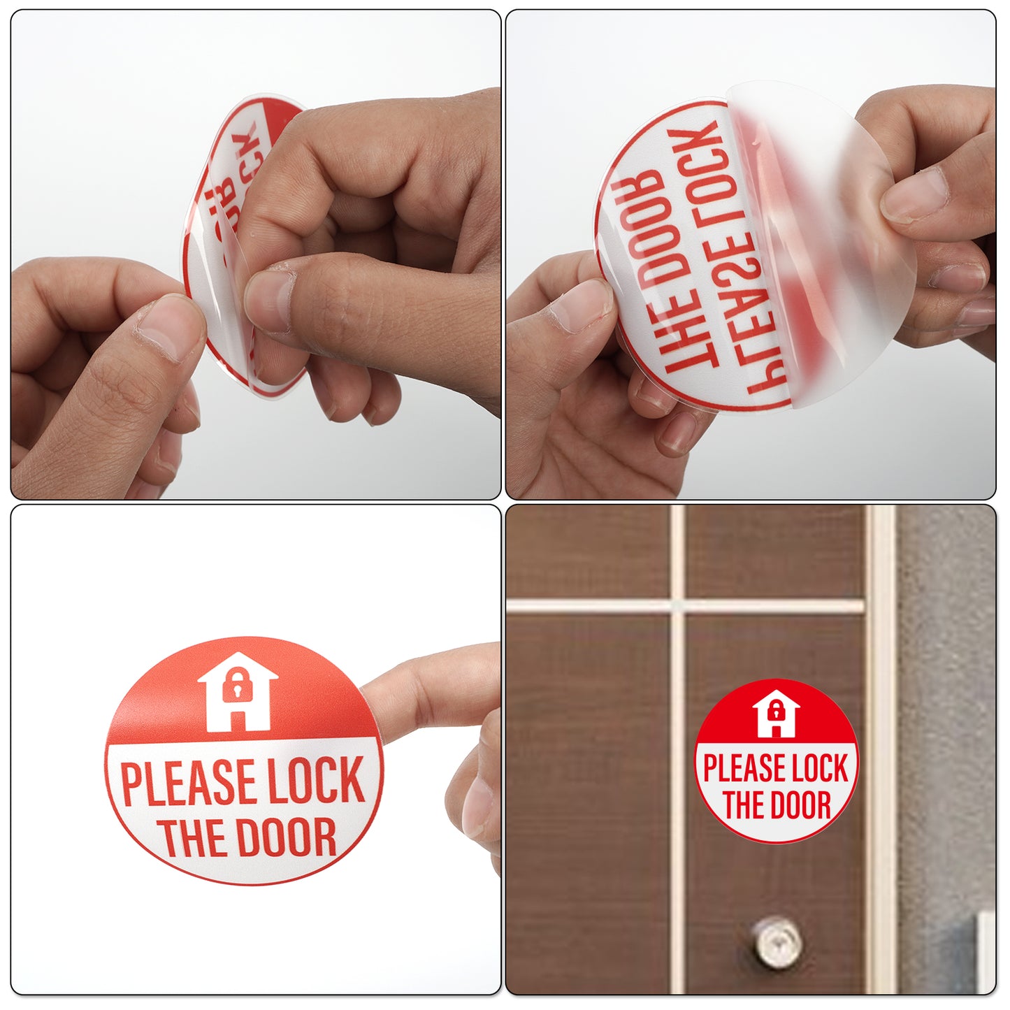 Please Lock The Door Vinyl Sticker