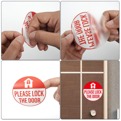 Please Lock The Door Vinyl Sticker