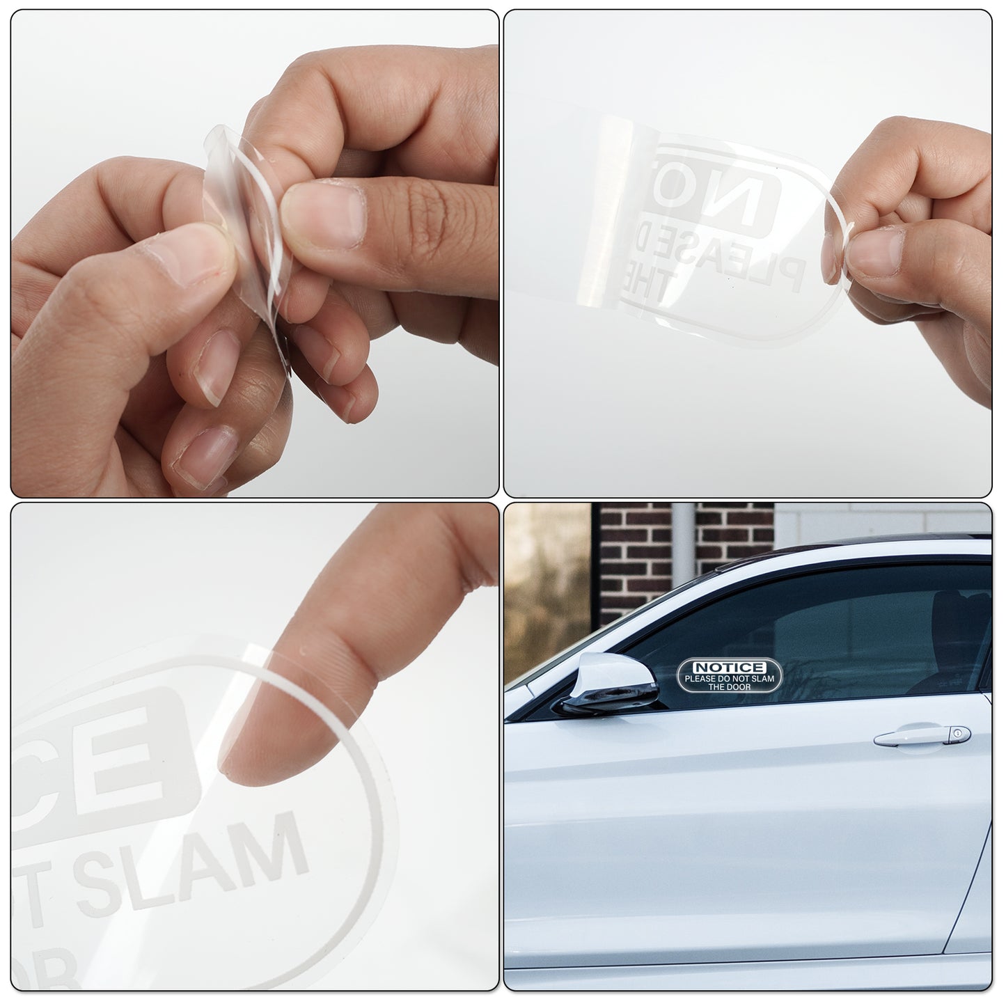 Do Not Slam The Door Vinyl Sticker