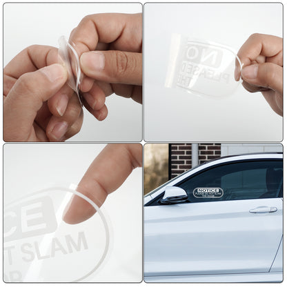 Do Not Slam The Door Vinyl Sticker