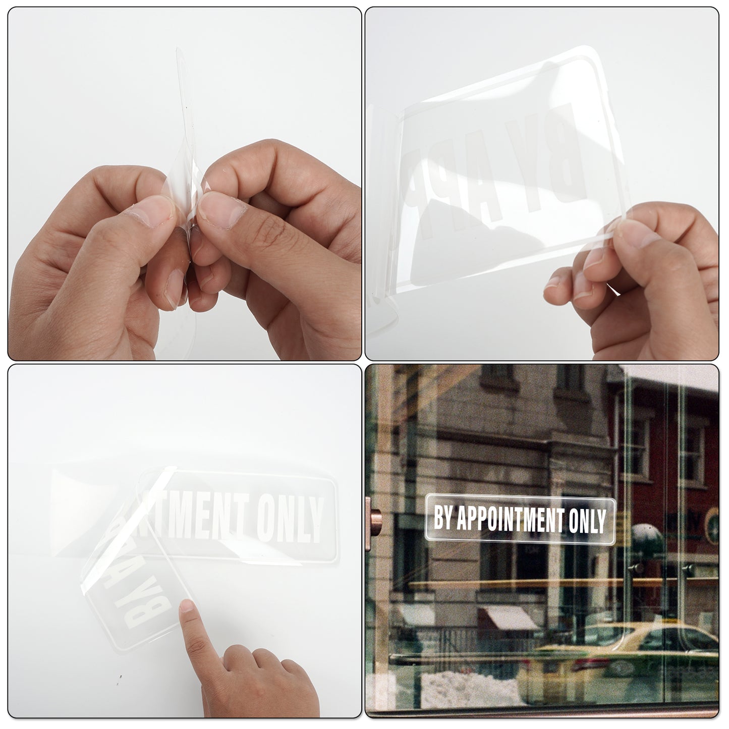 By Appoinyment Only Vinyl Sticker