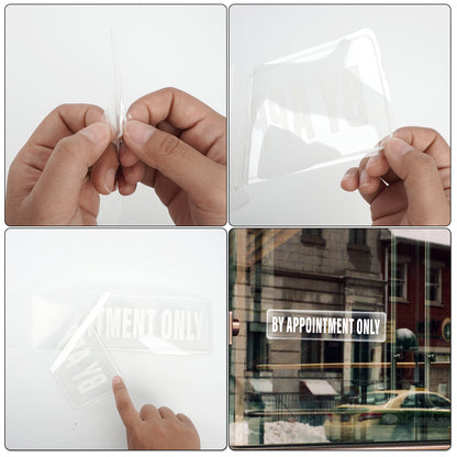 By Appoinyment Only Vinyl Sticker