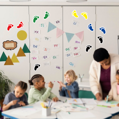 Footprint Vinyl Sticker