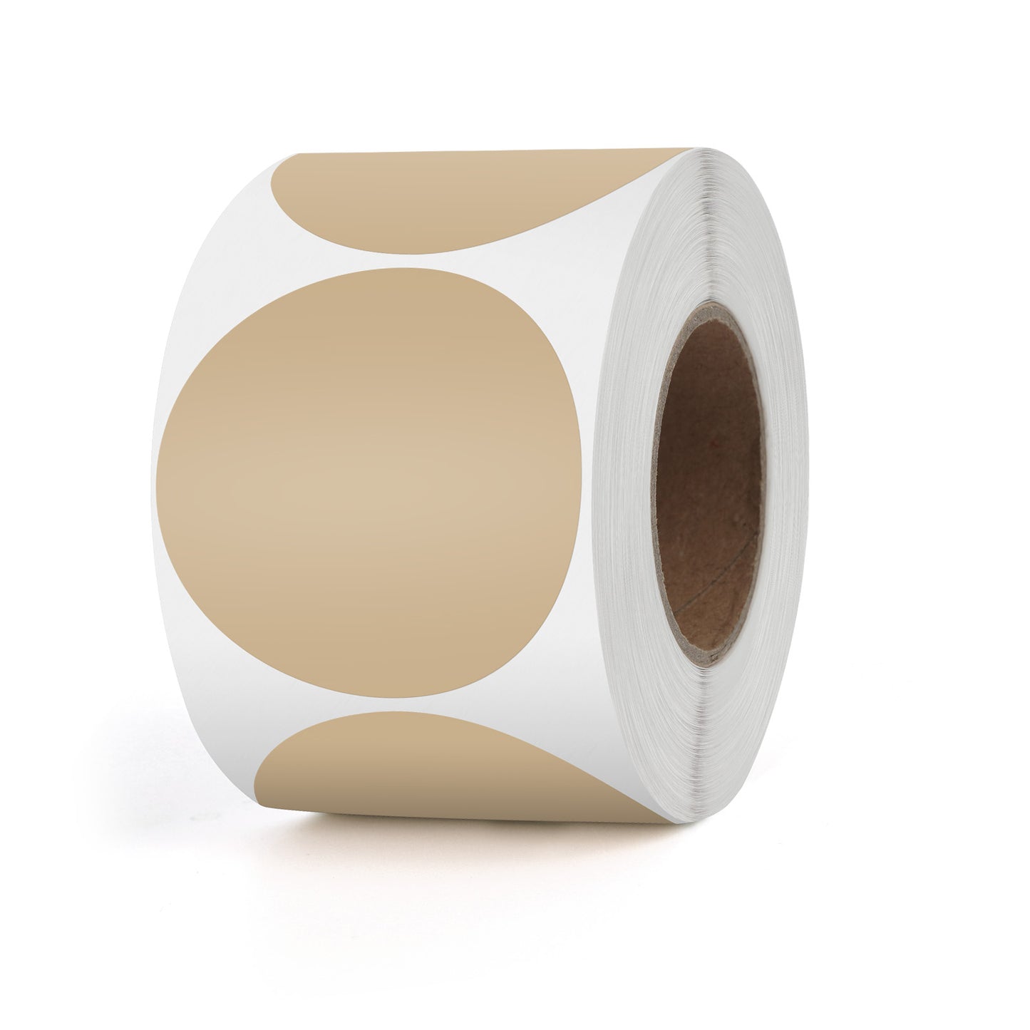 2 Inch Vinyl Round Thermal Labels 500 PCS