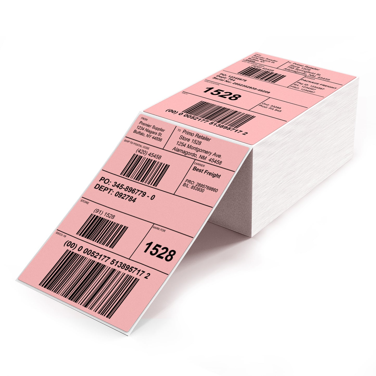 4 × 6 Inch Shipping Thermal Labels 500 PCS