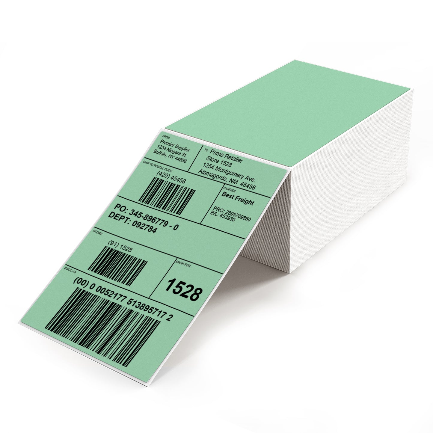 4 × 6 Inch Shipping Thermal Labels 500 PCS