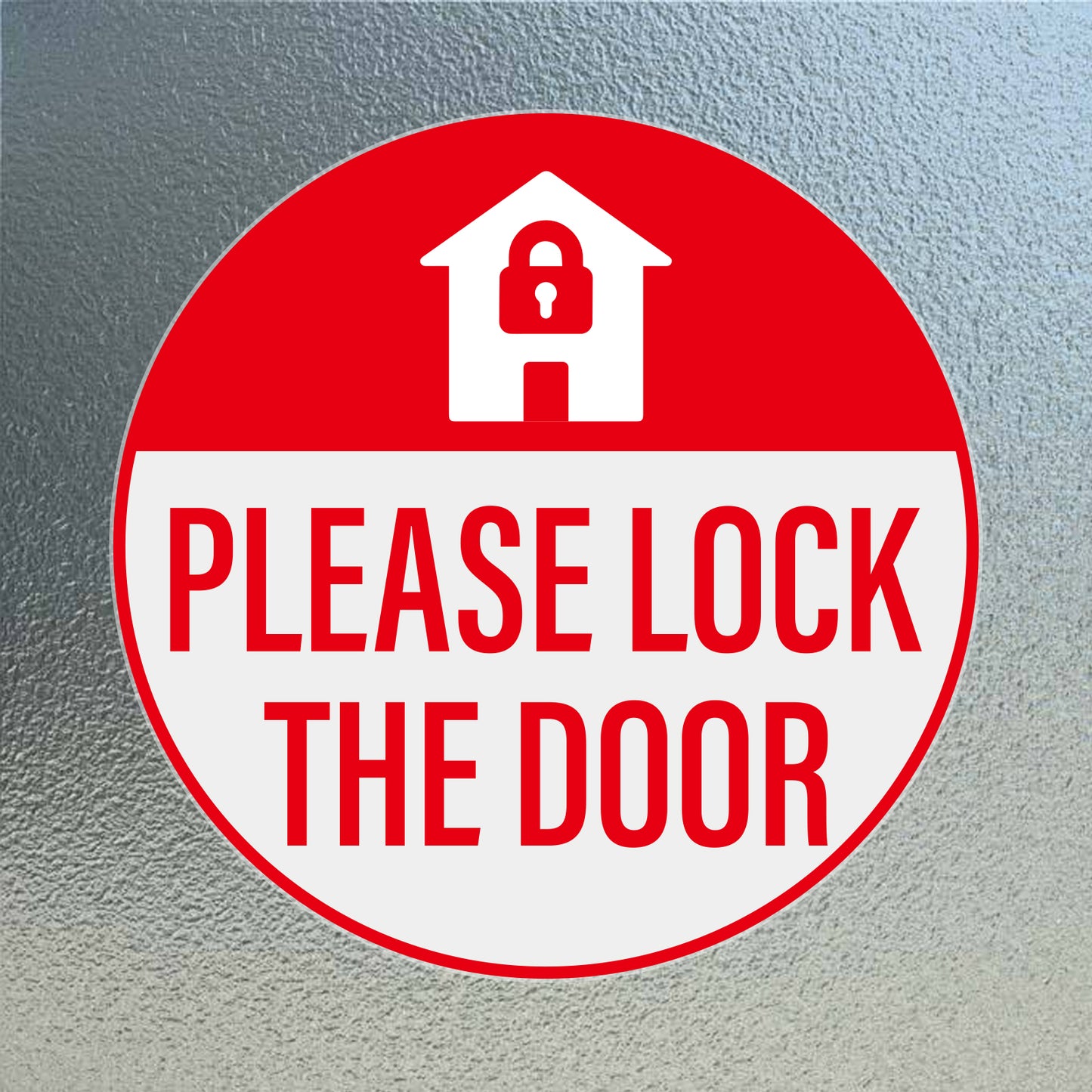 Please Lock The Door Vinyl Sticker