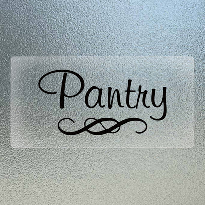 Pantry Room Vinyl Sticker