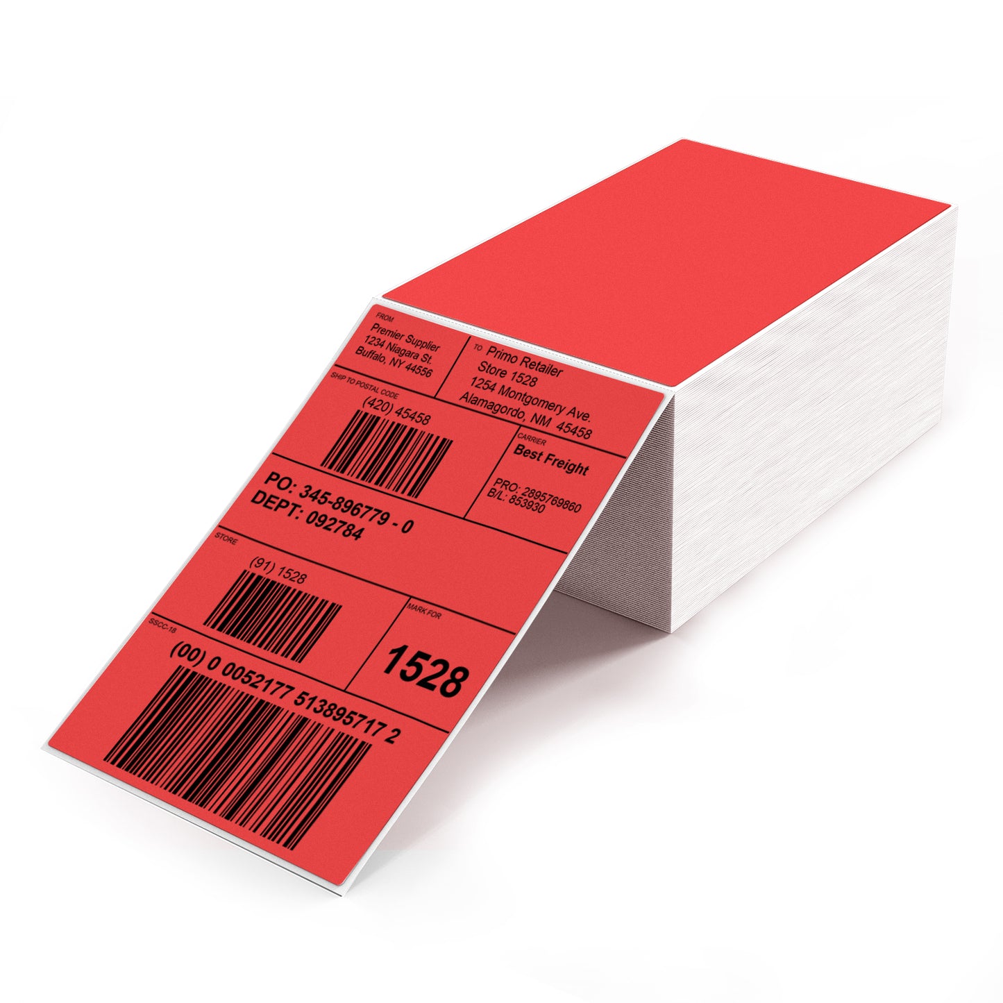 4 × 6 Inch Shipping Thermal Labels 500 PCS