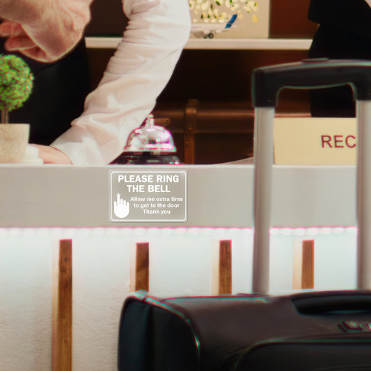 Please Ring The Bell Vinyl Sticker