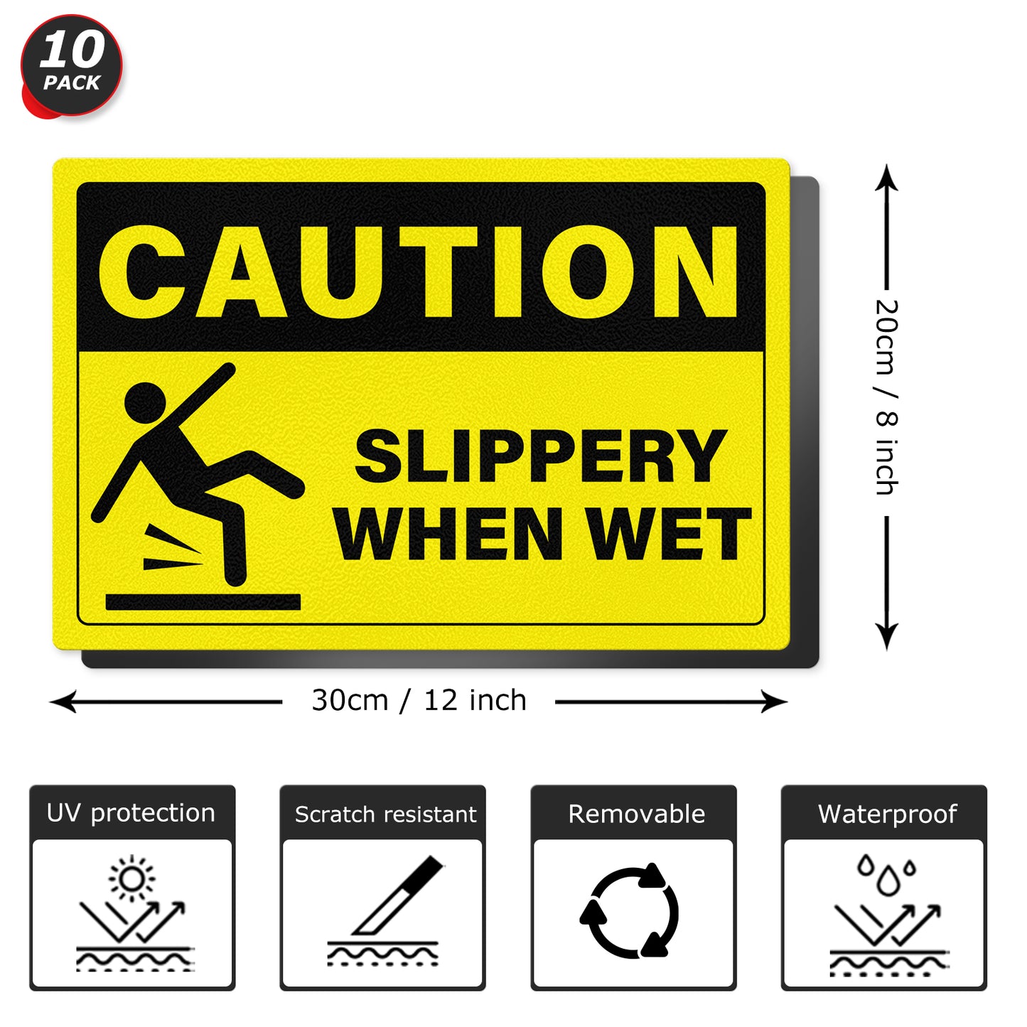 Slippery When Wet Sticker