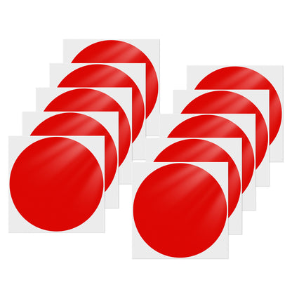 6 Inches Vinyl Round Labels