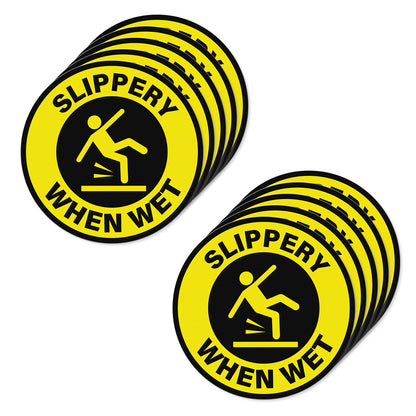 Slippery When Wet Sticker
