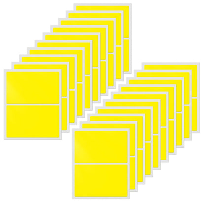 3 x 2 Inches Rectangle Labels 40 Pieces
