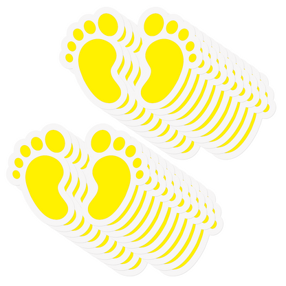 Footprint Vinyl Sticker