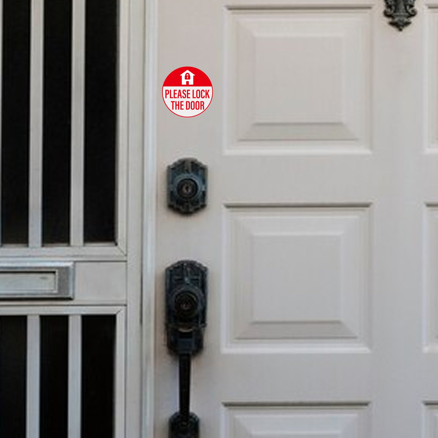 Please Lock The Door Vinyl Sticker