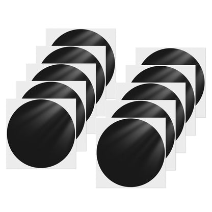 6 Inches Vinyl Round Labels