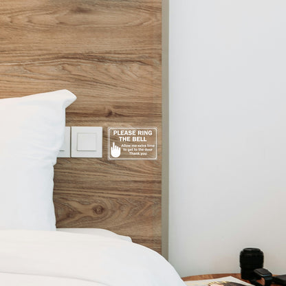 Please Ring The Bell Vinyl Sticker