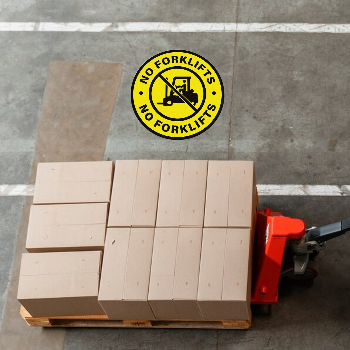 Forklifts Vinyl Stickers