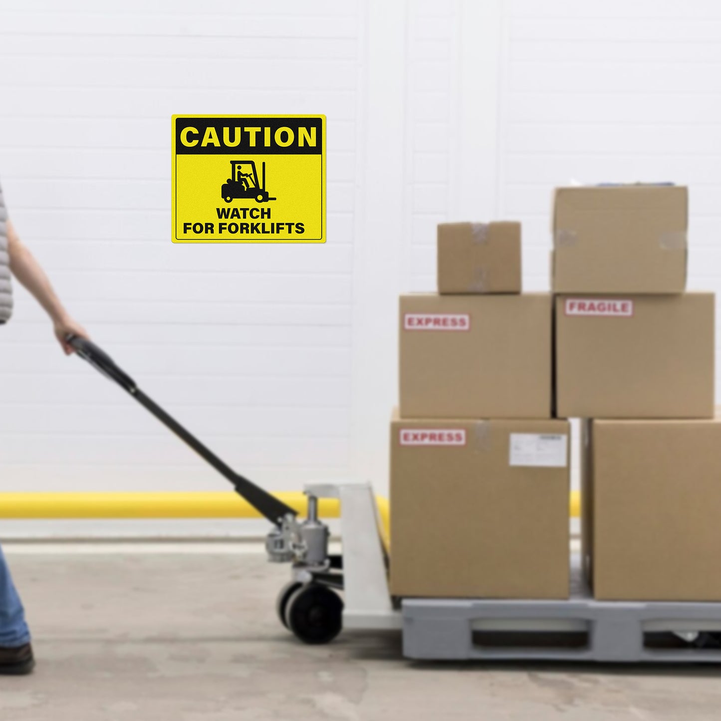 Forklifts Vinyl Stickers