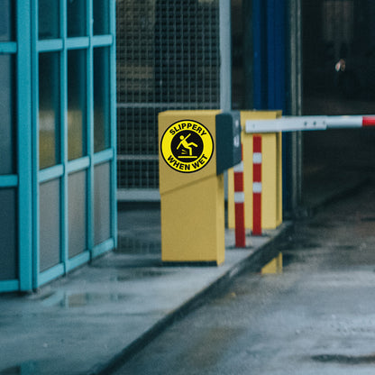 Slippery When Wet Sticker