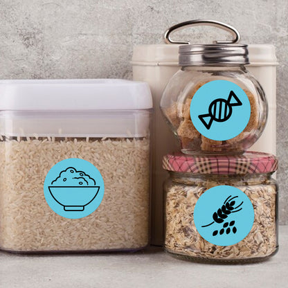 2 Inch Vinyl Round Thermal Labels 500 PCS