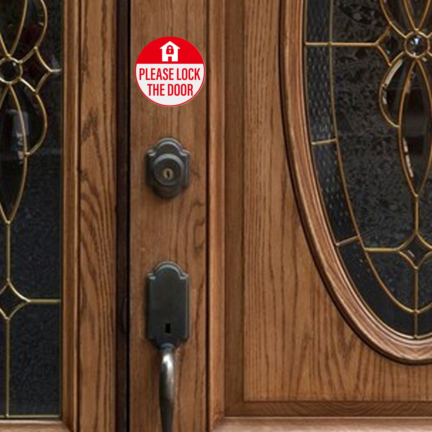 Please Lock The Door Vinyl Sticker