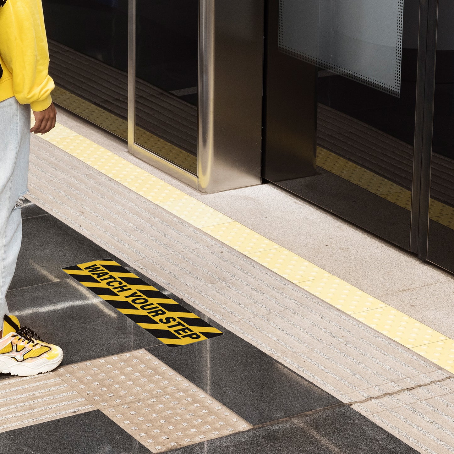 Watch Your Step Sticker