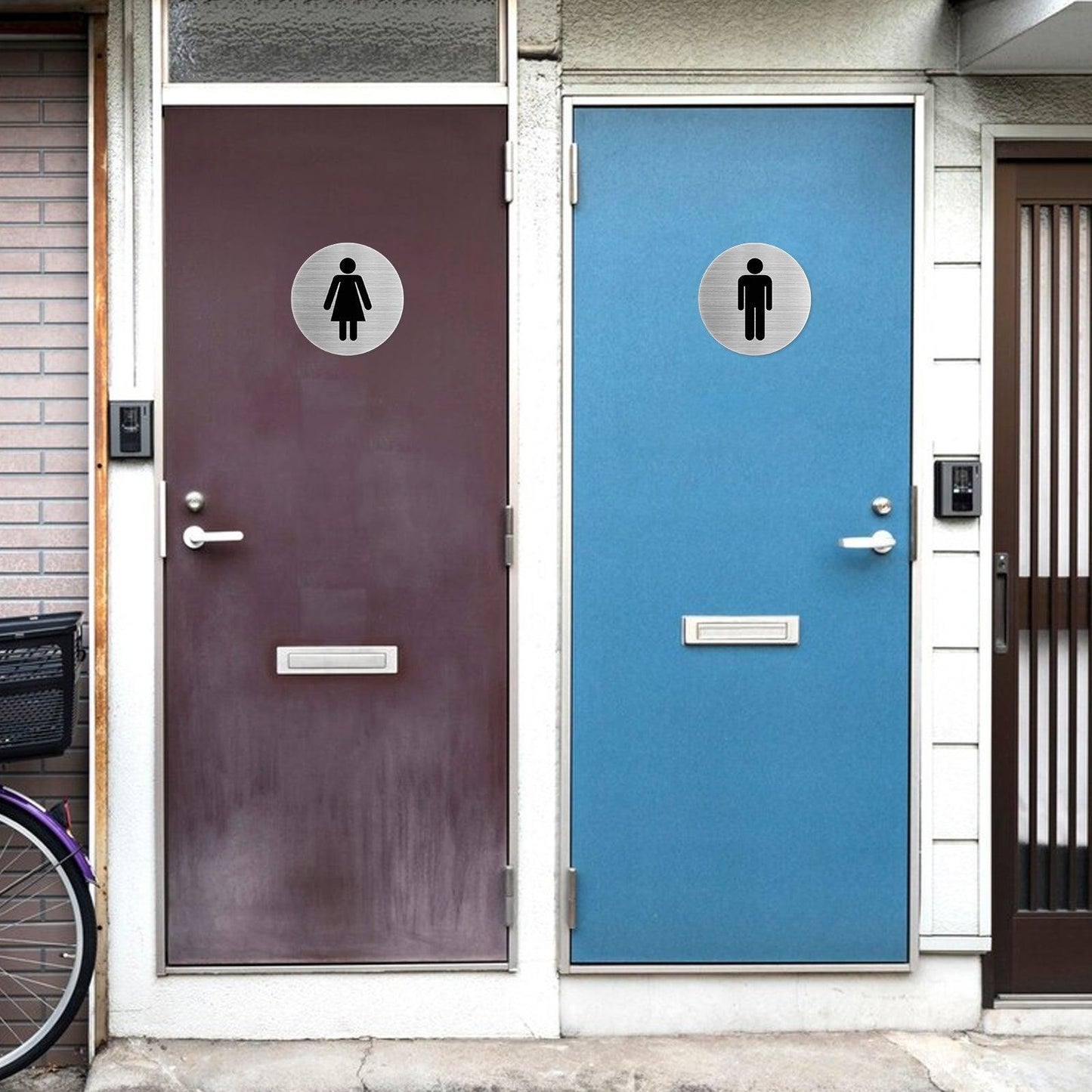 Toilet Aluminum Sign