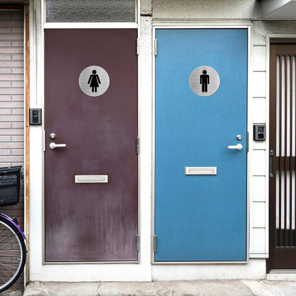 Toilet Aluminum Sign