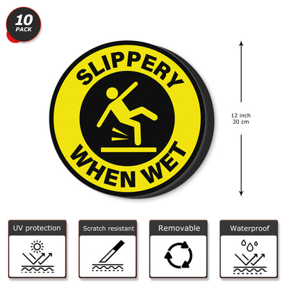 Slippery When Wet Sticker