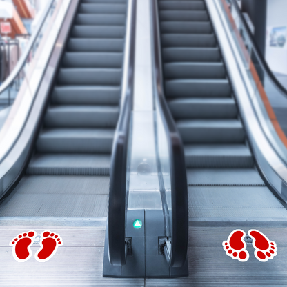 Footprint Vinyl Sticker