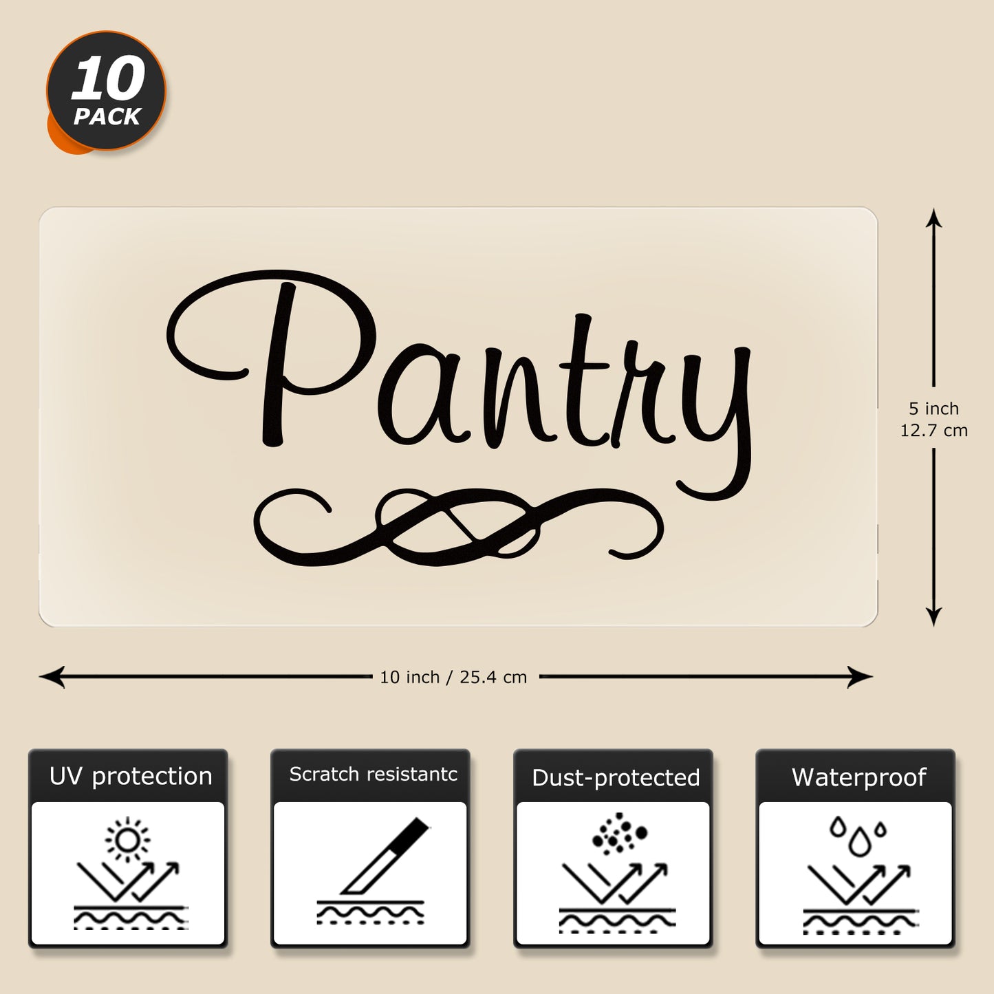 Pantry Room Vinyl Sticker