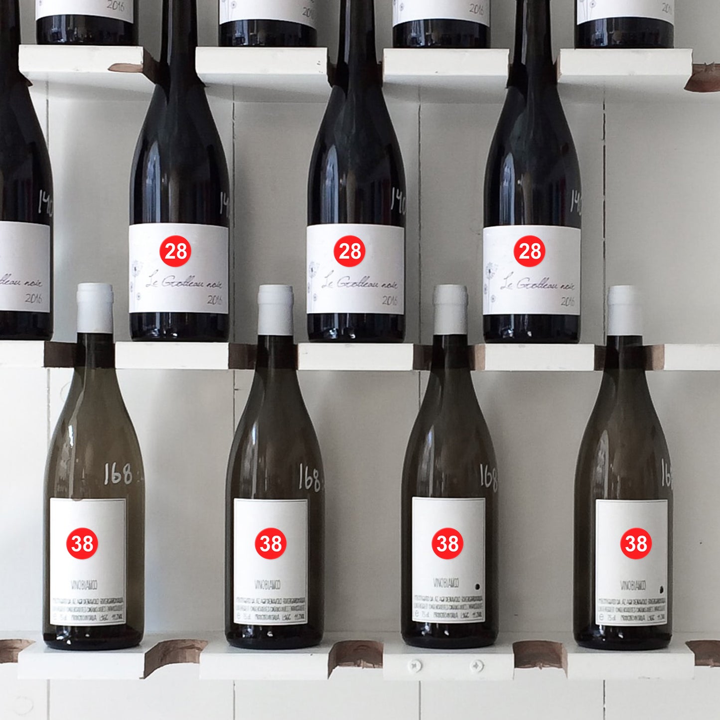 Consecutive Number 1 Inch 1-100 Vinyl Sticker