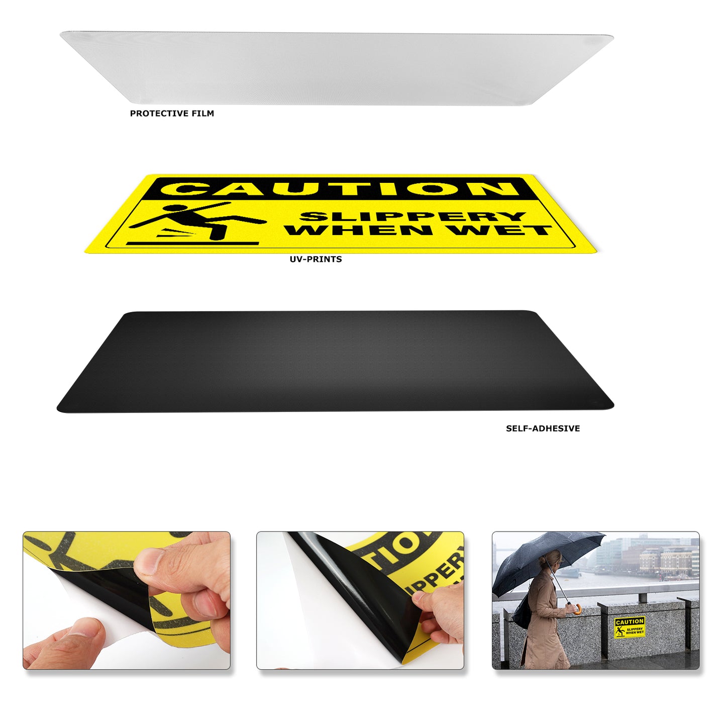 Slippery When Wet Sticker