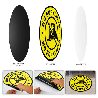 Forklifts Vinyl Stickers