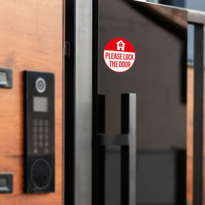 Please Lock The Door Vinyl Sticker