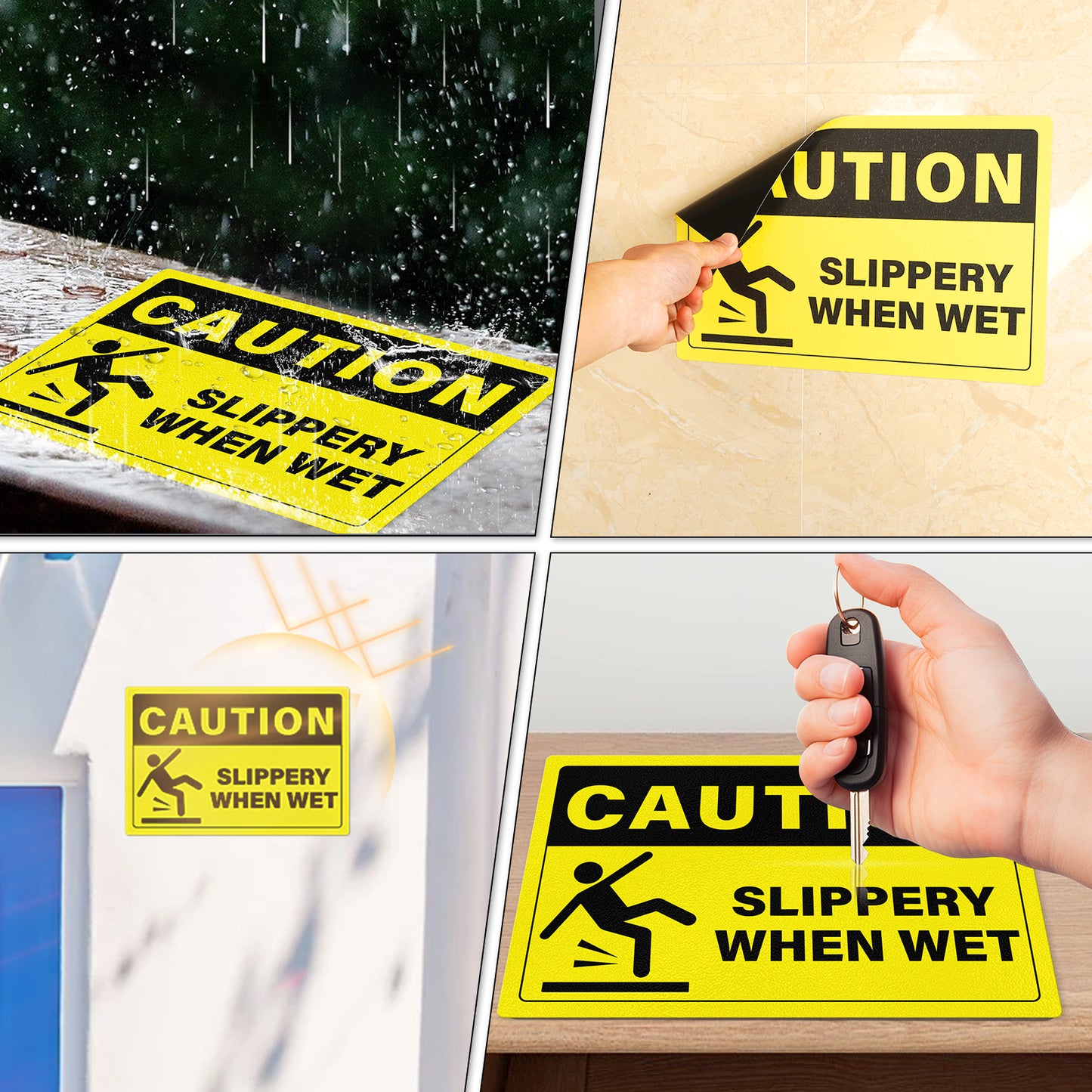 Slippery When Wet Sticker