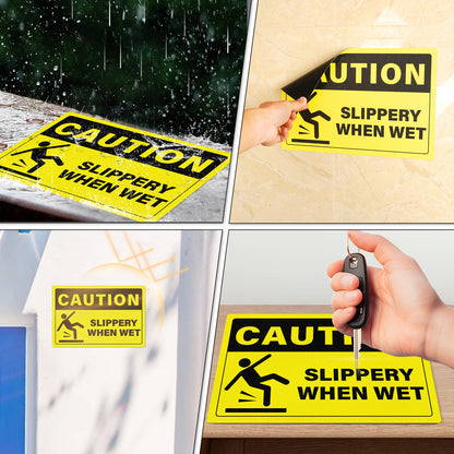 Slippery When Wet Sticker