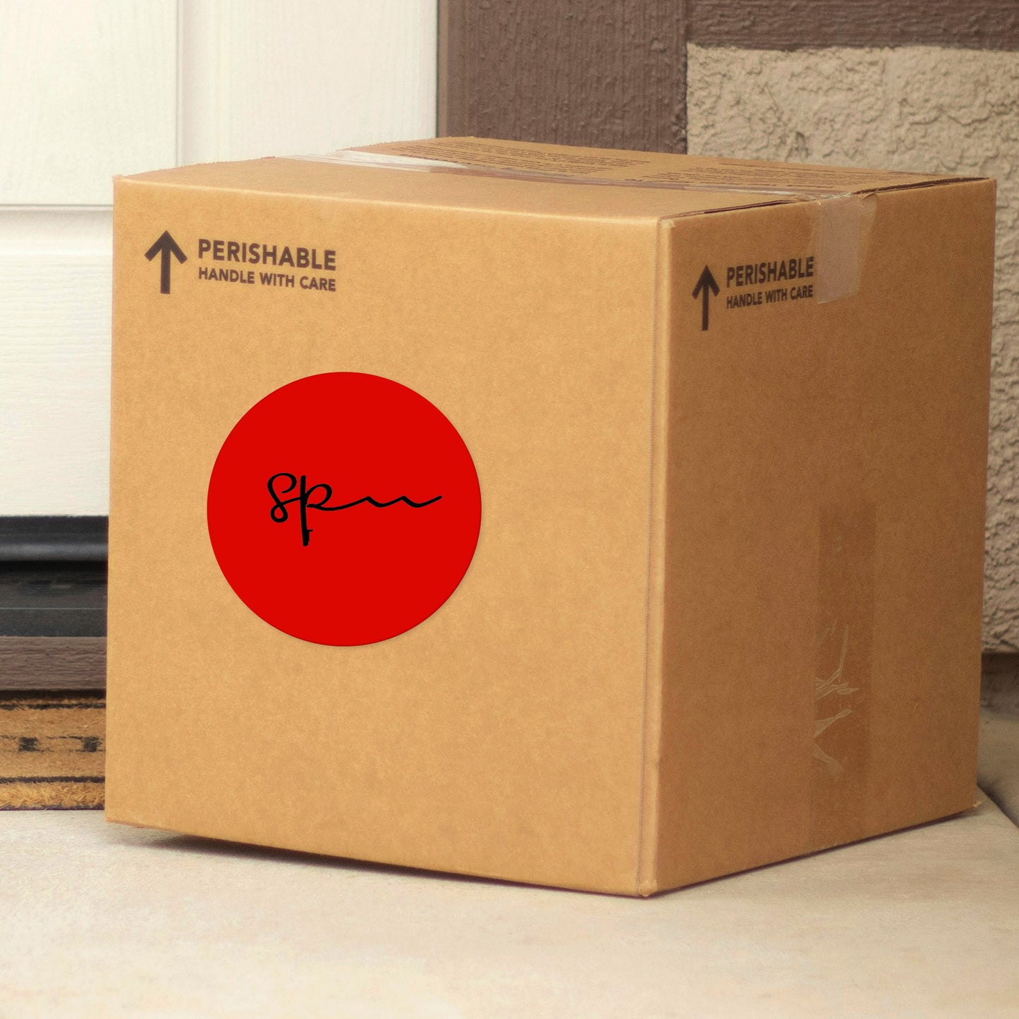 6 Inches Vinyl Round Labels