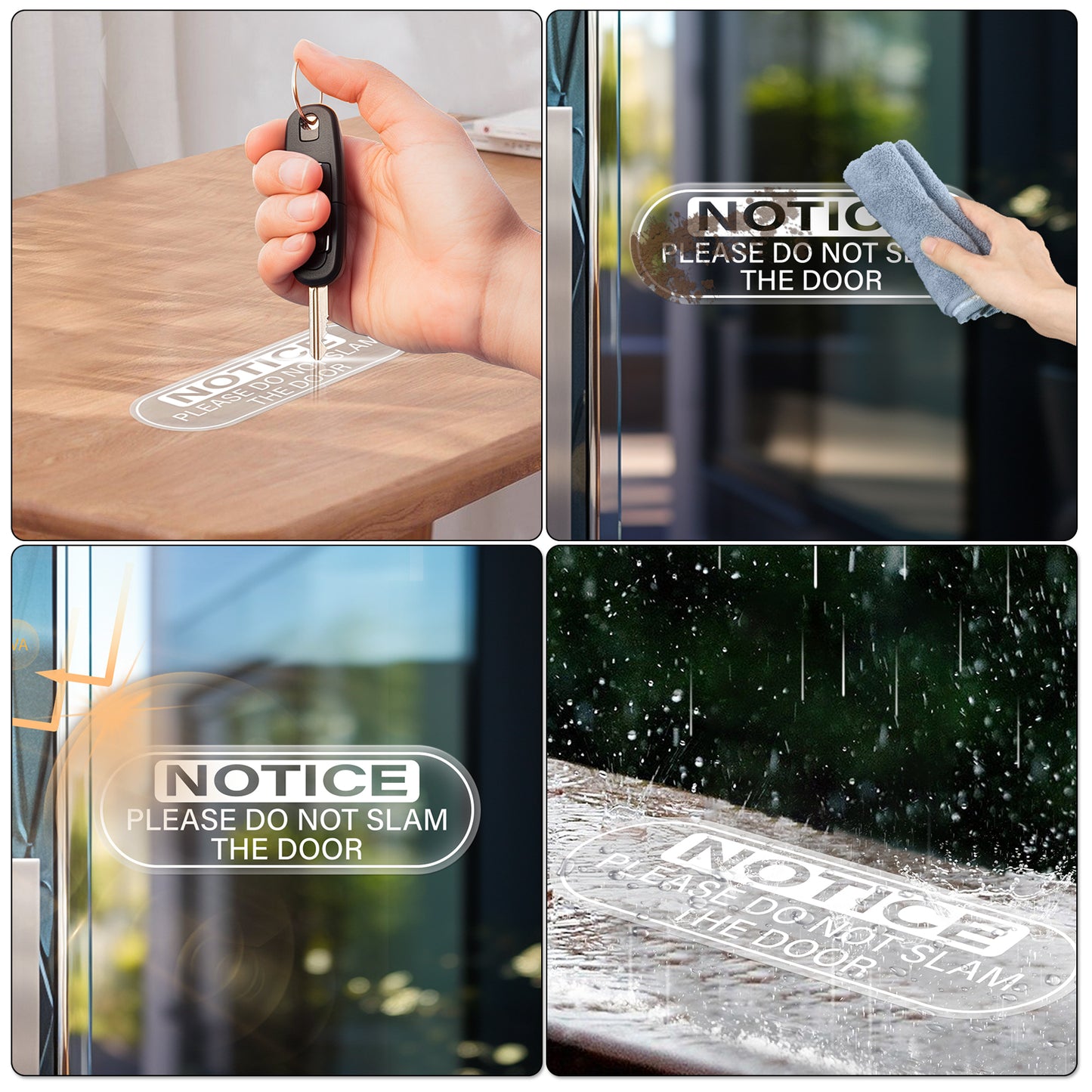 Do Not Slam The Door Vinyl Sticker