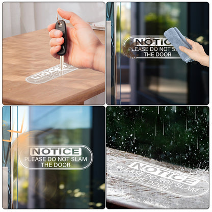 Do Not Slam The Door Vinyl Sticker