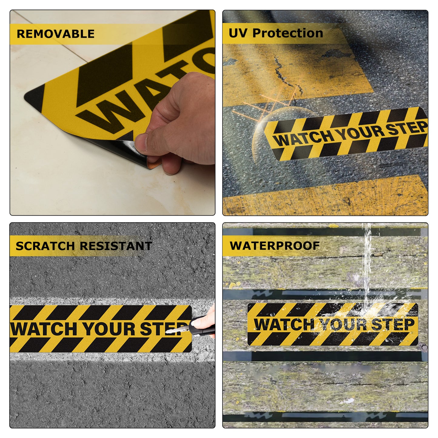 Watch Your Step Sticker