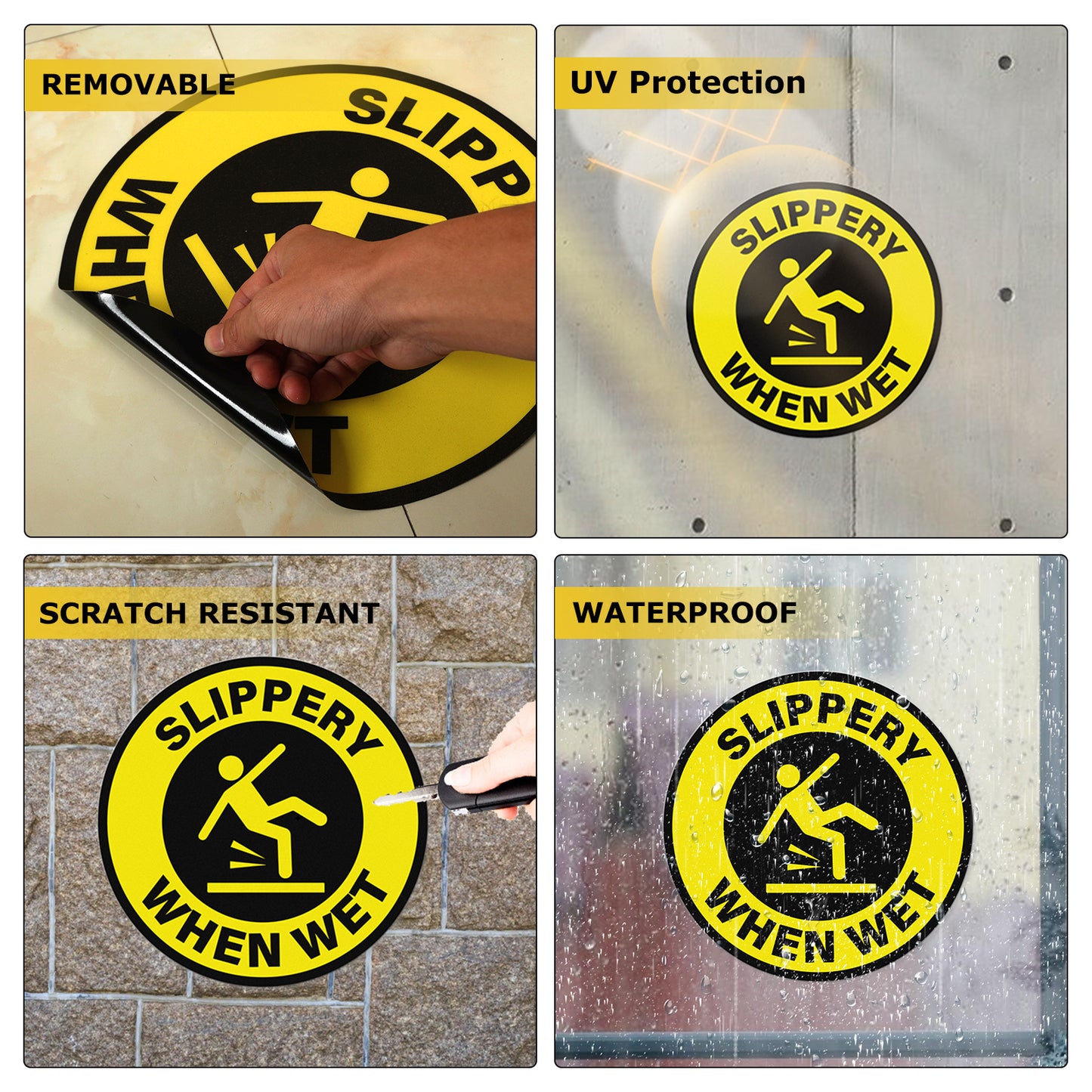 Slippery When Wet Sticker