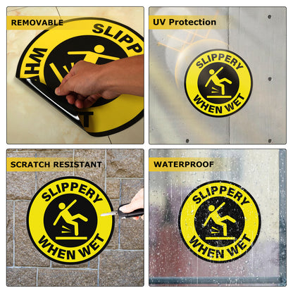 Slippery When Wet Sticker