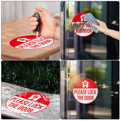 Please Lock The Door Vinyl Sticker