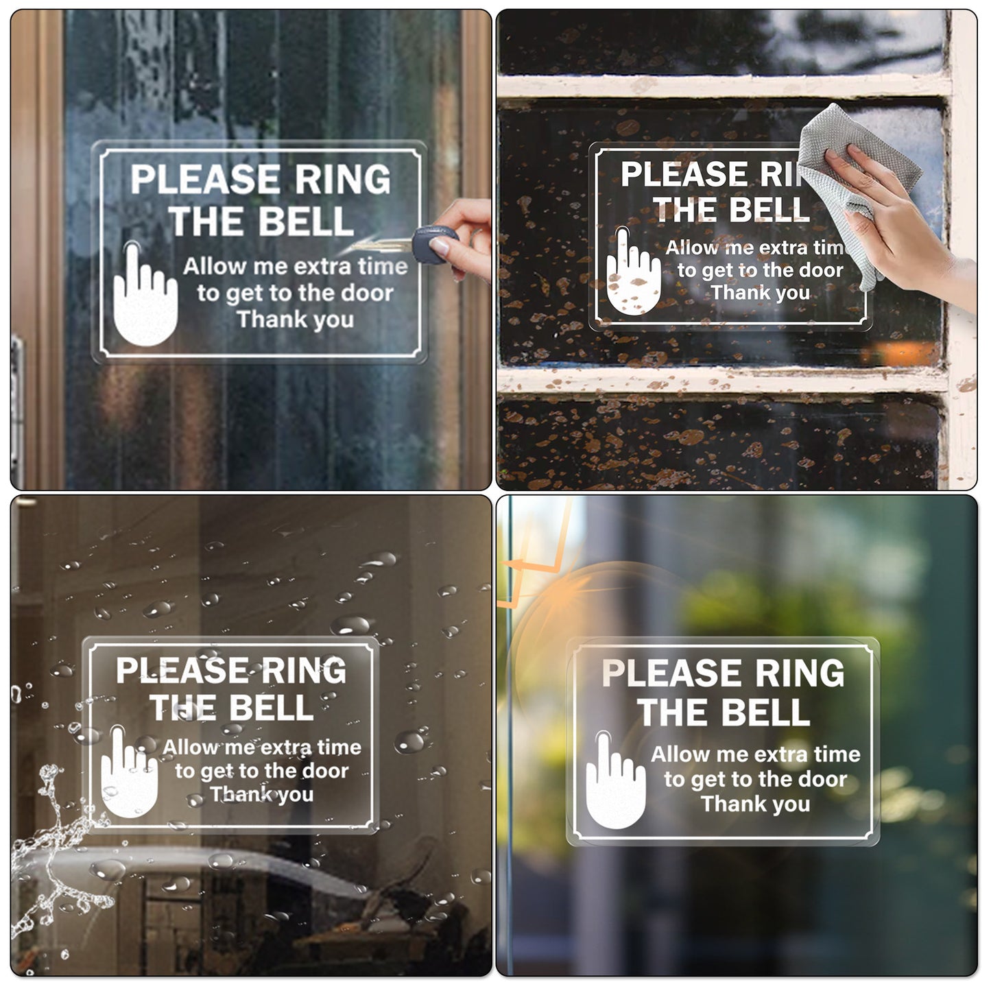 Please Ring The Bell Vinyl Sticker