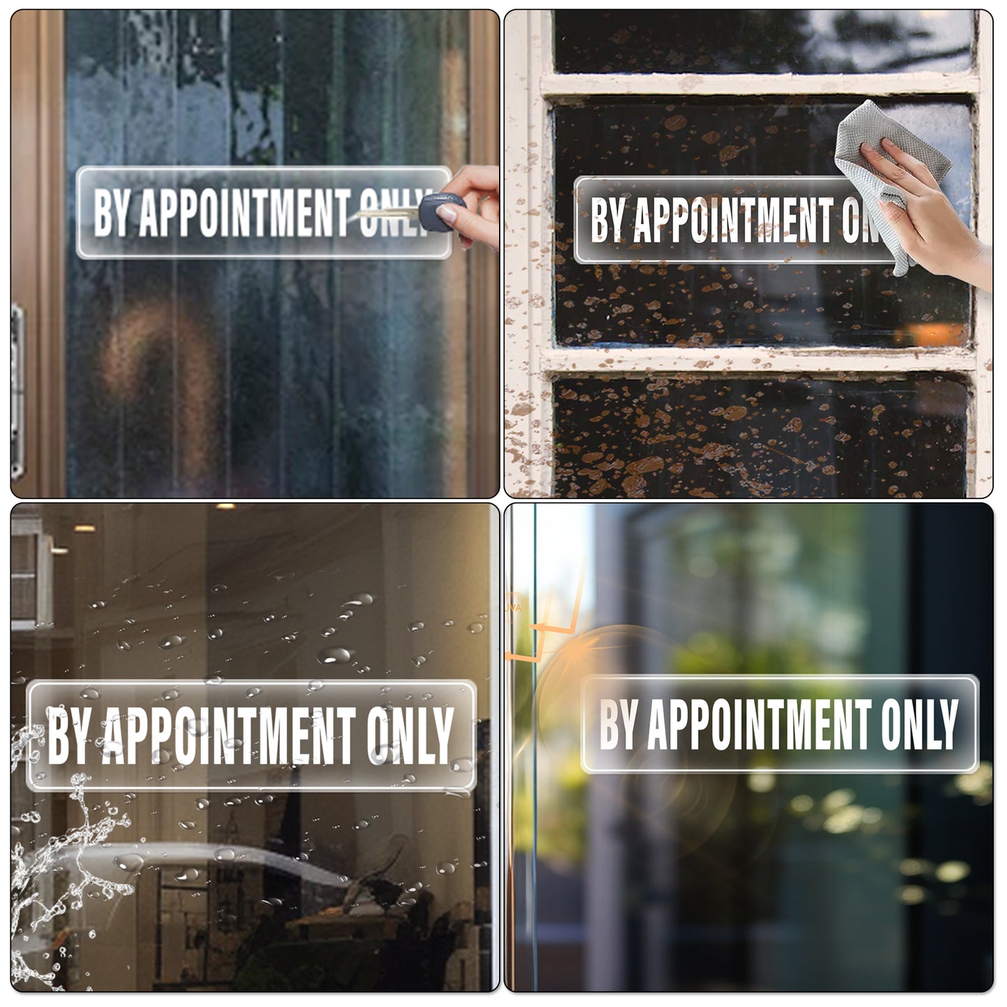 By Appoinyment Only Vinyl Sticker