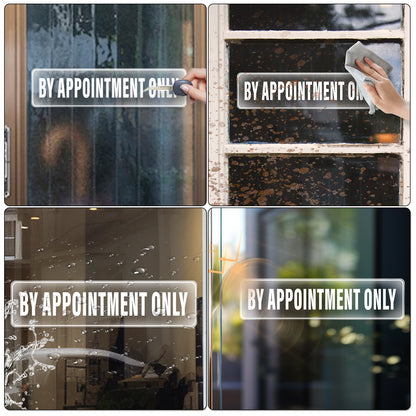 By Appoinyment Only Vinyl Sticker