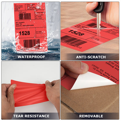 4 × 6 Inch Shipping Thermal Labels 500 PCS